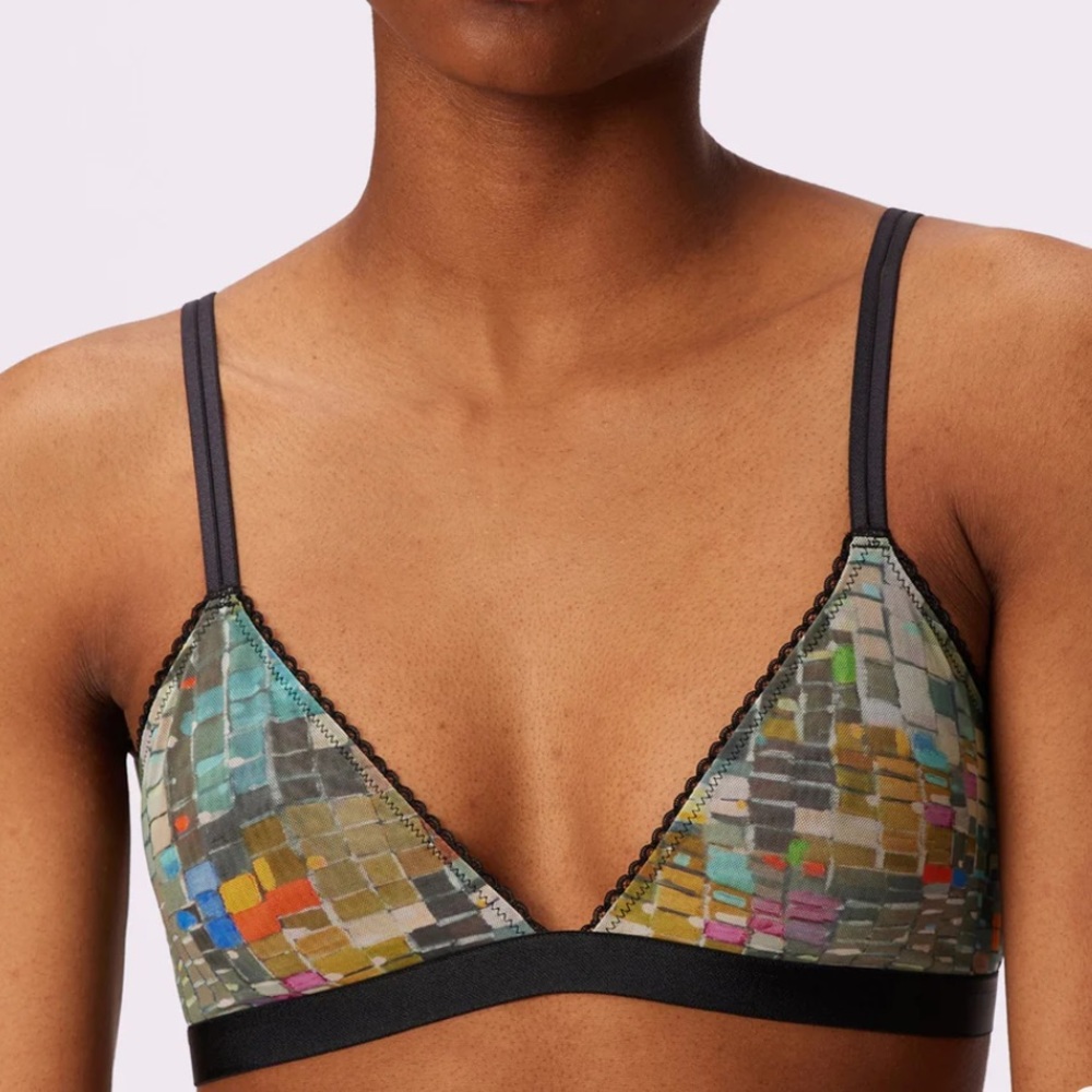 ✨ Parade Triangle Bralette Hardware, Size 2+
